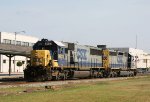 CSX 8523 & 8460 head to the yard as train Y364